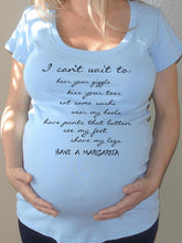 Load image into Gallery viewer, Maternity Casual Fun Letter Printed Short Sleeve Top