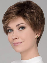 Load image into Gallery viewer, Brown Hair Fluffy Staight Hair Oblique Bangs Short Hair