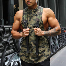 Load image into Gallery viewer, Men's Casual Fashion Printed Sleeveless T-shirt