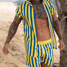 Load image into Gallery viewer, Striped Leisure Vacation Men's Suits