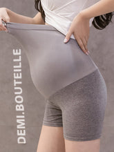 Load image into Gallery viewer, Anti-Glare Elastic Cotton Maternity Leggings