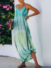 Load image into Gallery viewer, V-neck Loose Casual Plus Size Dress