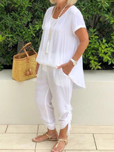 Load image into Gallery viewer, Pure Cotton Breathable Simple Women's Suit