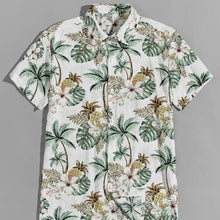 Load image into Gallery viewer, Pineapple Print Hawaiian Shirt