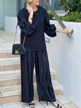 Load image into Gallery viewer, Women's Casual Loose Trousers Two-piece Suit