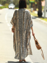 Load image into Gallery viewer, Women's Casual Loose Snake Print Dress