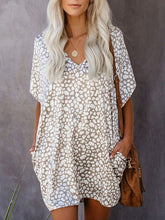 Load image into Gallery viewer, Explosive Printed V-Neck Dress