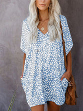 Load image into Gallery viewer, Explosive Printed V-Neck Dress