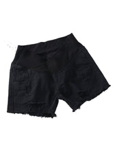 Load image into Gallery viewer, Maternity Fashion Loose Low Waist Belly Denim Shorts