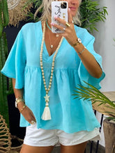 Load image into Gallery viewer, Cotton Linen Loose Breathable Women's Tops