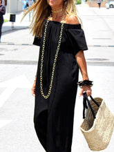 Load image into Gallery viewer, Women's Casual Loose Comfortable Strapless Jumpsuit