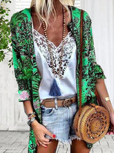 Load image into Gallery viewer, Fashion Printed Sunscreen Clothing Loose Thin Casual Jacket