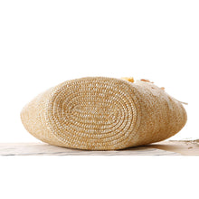 Load image into Gallery viewer, Idyllic Straw Woven Shoulder Beach Women's Bag