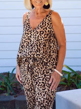 Load image into Gallery viewer, Leopard Print Sweat Absorption Women's Suits