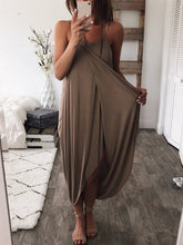 Load image into Gallery viewer, Women's Solid Color Knitted Loose Irregular Dress