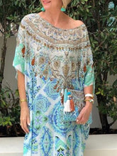 Load image into Gallery viewer, Bohemian Long Holiday Women's Dress