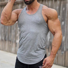 Load image into Gallery viewer, Men's Sports Solid Color Sleeveless Vest