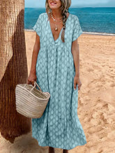 Load image into Gallery viewer, Women's Fashion V-Neck Floral Print Casual Dress