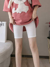 Load image into Gallery viewer, Belly Support Five Points Modal Cotton Maternity Leggings