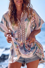 Load image into Gallery viewer, V-neck Print Sleeve Shirt