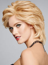 Load image into Gallery viewer, Blond Hair Fluffy Straight Hair Oblique Bangs Long Hair