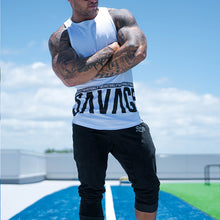 Load image into Gallery viewer, Men's Cotton Letter Printed Sports Sleeveless Vest