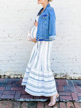 Load image into Gallery viewer, Maternity Pit Button Midi Dress