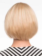 Load image into Gallery viewer, Blond Hair Fluffy Straight Hair Oblique Bangs Short Hair