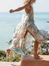 Load image into Gallery viewer, Women's Sexy Chiffon Printed V-Neck Casual Dress