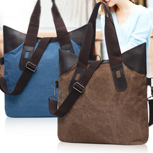 Load image into Gallery viewer, Casual Canvas Shoulder Travel Women's Bag