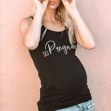 Load image into Gallery viewer, Slim-Fit Sweat-Absorbent Cotton Maternity Tops