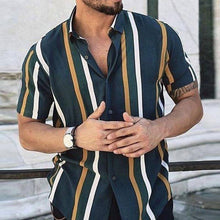 Load image into Gallery viewer, Striped Street Casual Loose Shirt