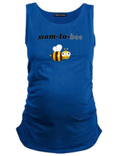 Load image into Gallery viewer, Maternity Bee Pattern Printed Sleeveless Vest T-Shirt