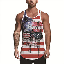 Load image into Gallery viewer, Men's Casual Fashion Printed Sleeveless T-shirt