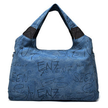 Load image into Gallery viewer, One Shoulder Canvas Large Capacity Women's Bag