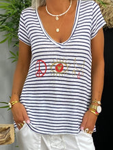 Load image into Gallery viewer, Women's Round Neck T-shirt
