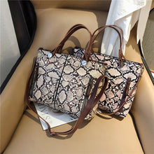 Load image into Gallery viewer, Vintage Crocodile Platinum Handbag Women's Bag