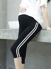 Load image into Gallery viewer, Adjustable Ventilated Abdominal Support Maternity Leggings