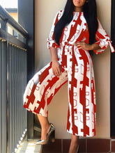 Load image into Gallery viewer, Women's Fashion Personality Printed Loose Jumpsuit