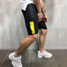 Load image into Gallery viewer, Men's Casual Zipper Splicing Short Pants
