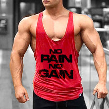 Load image into Gallery viewer, Comfortable Trend Fitness English Printed Vest