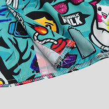 Load image into Gallery viewer, Men's Casual Graffiti Printed Short-Sleeved Shirt