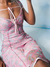 Load image into Gallery viewer, Women's Sexy Elegant Print Mini Dress
