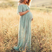Load image into Gallery viewer, Net Yarn Is Thin And Sexy Maternity Dress