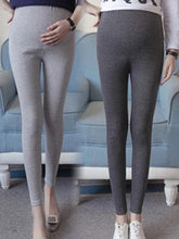 Load image into Gallery viewer, Thin Section Stomach Lift Modal Maternity Leggings