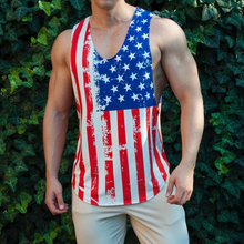 Load image into Gallery viewer, Men's Fashion Flag Printed Vest