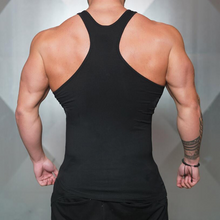 Load image into Gallery viewer, Men's Solid Color Irregular Hem Sports Vest
