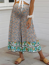Load image into Gallery viewer, Features Leisurely Printing Loose Maternity Bottom