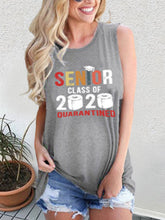 Load image into Gallery viewer, Letter Printed Round Neck Cotton Maternity Tops