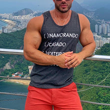 Load image into Gallery viewer, Men's Casual Fashion Printed Sleeveless T-shirt